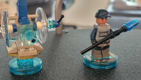 LEGO Dimensions Jurassic World Team Pack Owen ACU Velociraptor Gyrosphere - FS!!