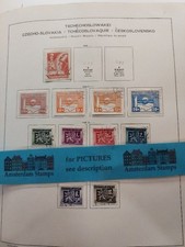 Czechoslovakia 1945-1972 vf used collection in Scahaubek High CAT Value TOP!