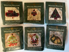 Mill Hill 2012 Winter Holiday Collection Series: Six Magnetic Beaded Stitch Kits
