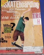 TRANSWORLD SKATEBOARDING MAGAZINE-OCTOBER 1992  BRIAN LOTTI  J TOLAND    VINTAGE