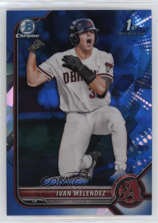 2022 Bowman Chrome Draft Sapphire Edition Ivan Melendez #BDC-29