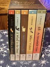 The Wrinkle in Time Quintet Boxed Set of 5 Books By Madeleine L'Engle