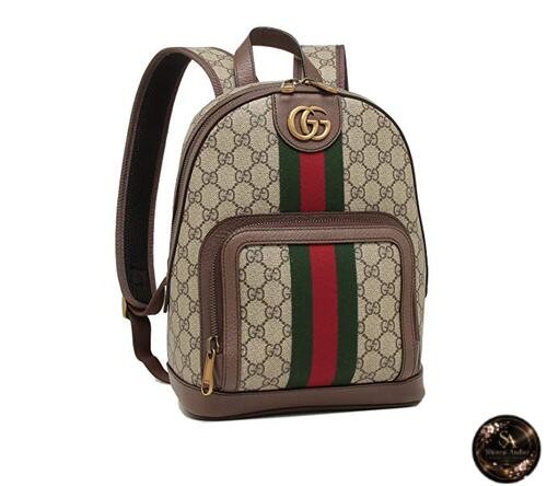 [Gucci] Backpack Backhack Women's Ophidia GG Supreme 547965 9U8BT 8994 Beige