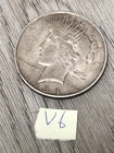 1934 D U.S. PEACE LIBERTY SILVER DOLLAR CLEAN FINE CONDITION #V6