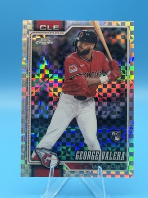 2026 Topps Chrome #76 George Valera X-Fractors
