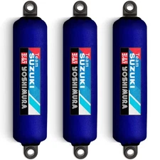 Blue Suzuki Racing Shock Covers QuadRacer LT R450 LTR 450 (Set of 3) NEW