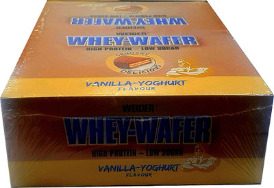 Weider Whey-Wafer Vanille-Joghurt 12 Riegel