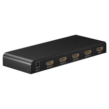 Goobay HDMI 1 to 4 Splitter (4K@30Hz) 58482 4-port HDMI 1.4 audio-video splitter