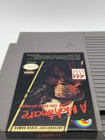 A Nightmare on Elm Street ( NES , 1989 ) Cart Only - Authentic - Clean Label