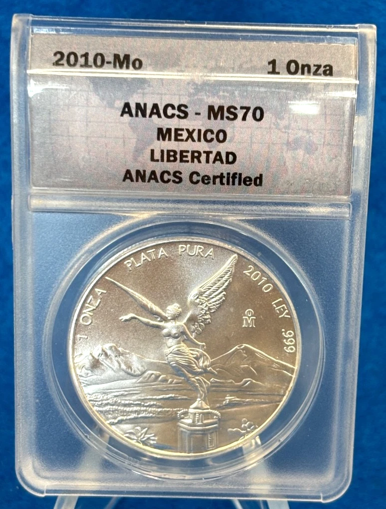 2010 Grade MS 70 ANACS Certified Silver Bullion Coins for sale | eBay