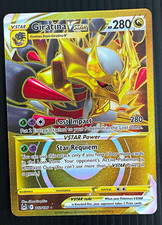 Pokémon Giratina VSTAR 212/196 Gold Secret Rare - Lost Origin NM Mint