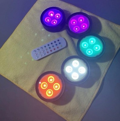 Küche Puck Spot Licht 1200mAh Akku Magnet Stick On Touch & Fernbedienung