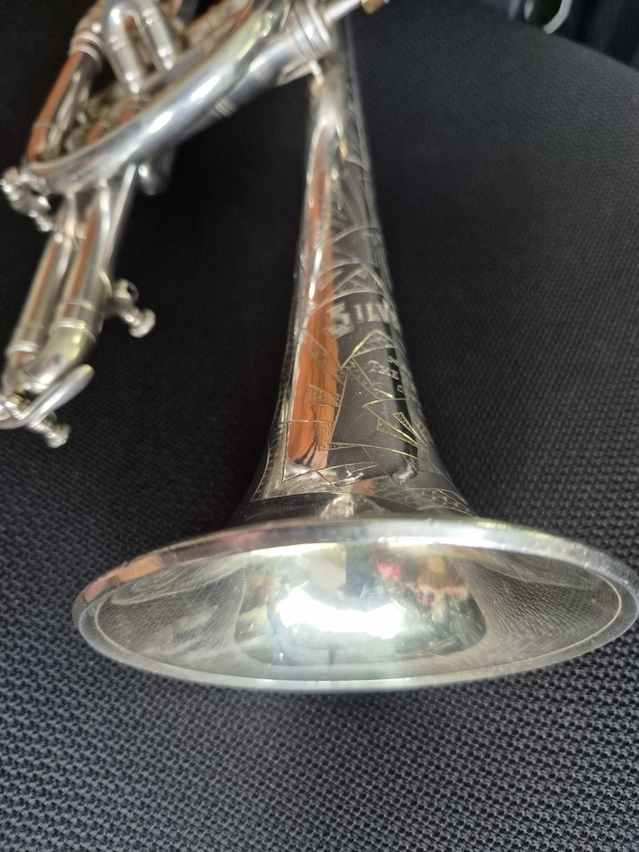 1940 King Silvertone Cornet | eBay