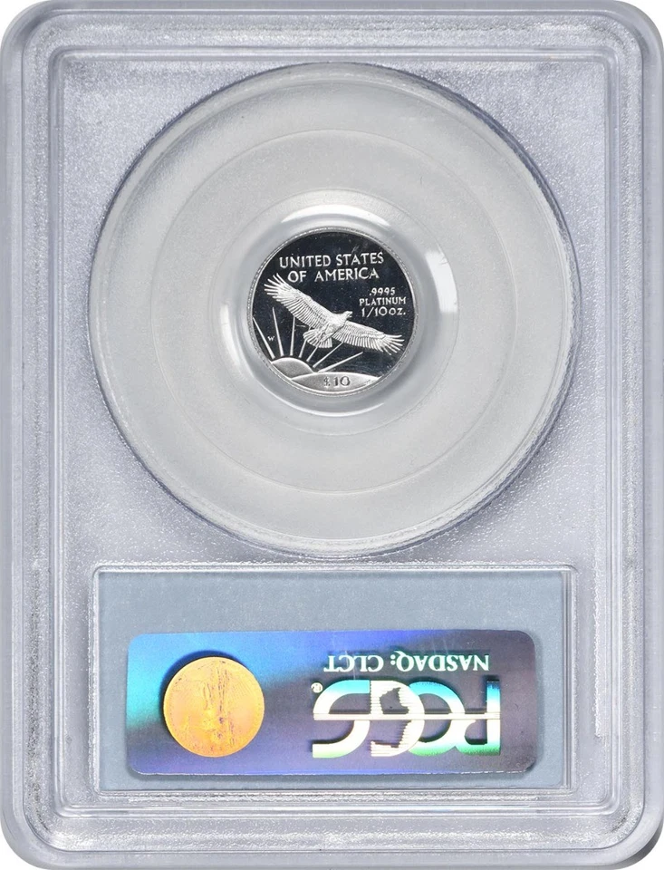 1997-W $10 American Platinum Eagle PR69DCAM PCGS - Image 2 of 2