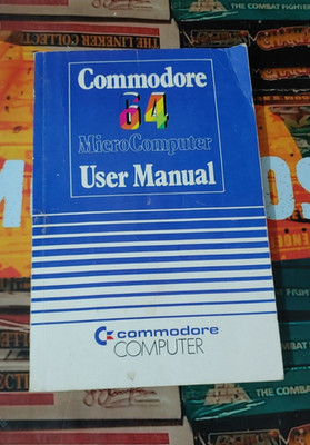 Commodore 64 User Manual (english) classic 8-bit computer 1986 blue #2