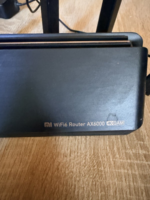 Xiaomi Mi WiFi6 Router AX6000 WLAN Router, 4K QAM, 4 LAN, Schwarz