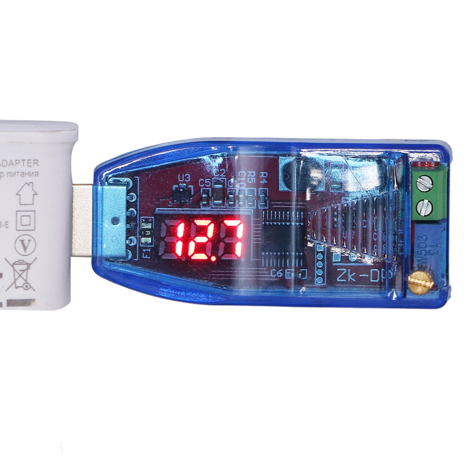 DCDC USB Adjustable Power Supply Module Boost Voltage Converter 5V To 3.3V