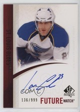 2010-11 SP Authentic Future Watch 136/999 Ian Cole #298 Auto k4s