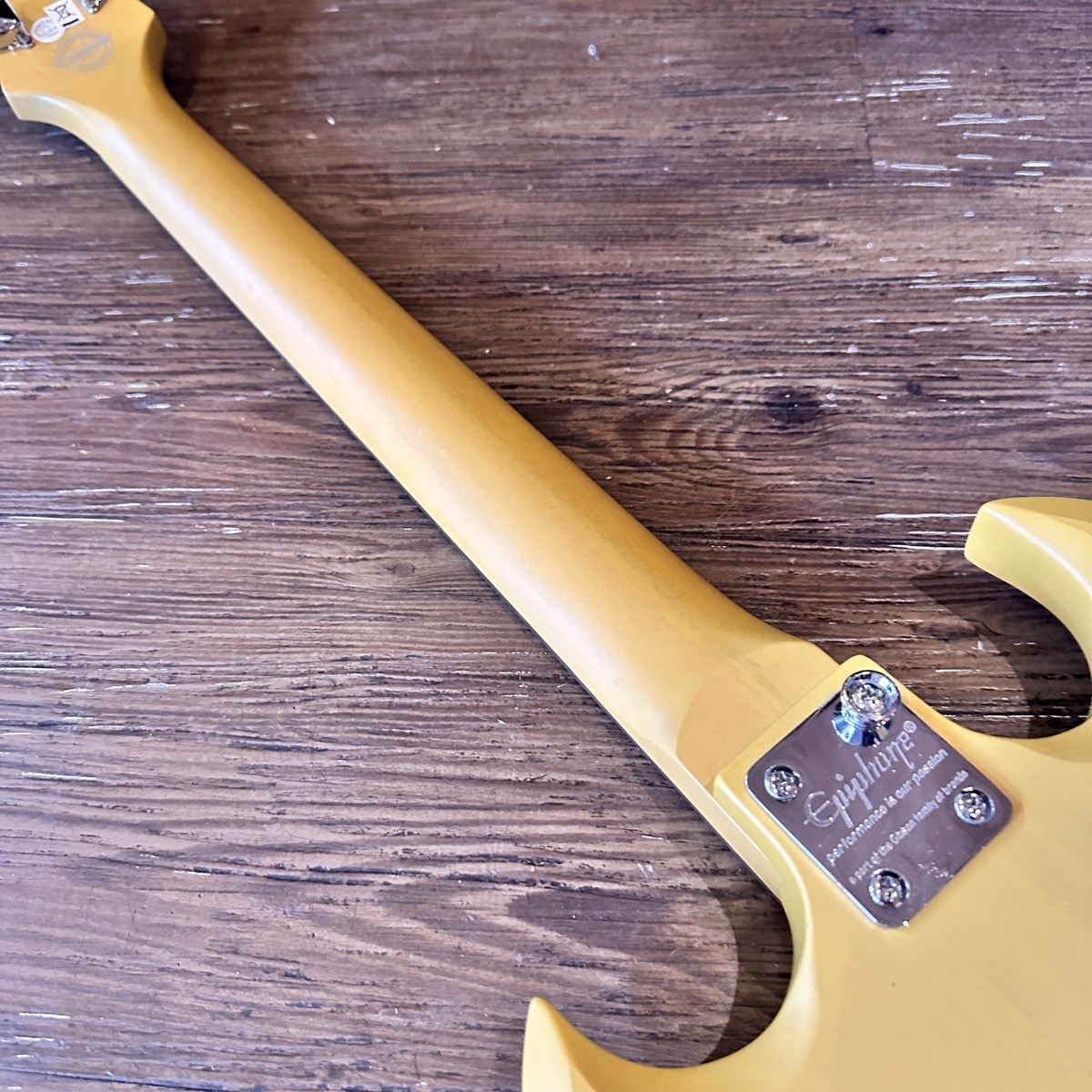Epiphone by Gibson LIMITED MODEL SG Junior TV Yellow Epiphone