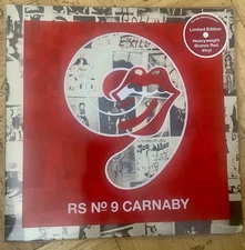 The Rolling Stones Black and Blue No 9 Carnaby LP Red Vinyl 1 000 out /bag