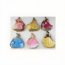Disney Store Lot Of 6 Disney Princess Characters Figurines Playset/Cake Toppers