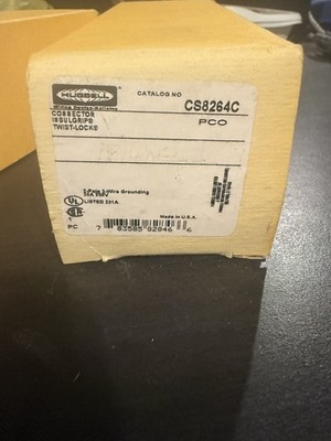 Hubbell CS8264C Locking Devices, Twist-Lock , Industrial, Female Connector Body,