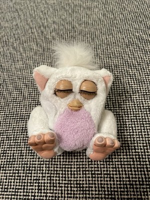 RARE Blue Eyes 2005 Furby Baby Sleepy Purple 59961 Emoto-Tronic Hasbro *READ