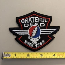 Grateful Dead Shield (Iron on patch) Punk/Rock/Metal/Music/Art