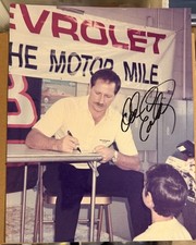 Dale Earnhardt Signed 14 X 11 Photo Jsa Certified