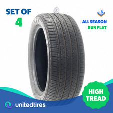 Set Of 4 Used 27545r20 Bridgestone Alenza Sport As Rft 110h - 8-9.532 Set Of 4 Used 27545r20 Bridgestone Alenza Sport As Rft 110h - 8-9.532