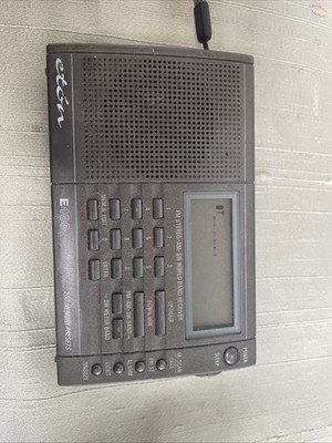 Eton E100 FM/AM/SW World Band Receiver Radio Tested Working Read