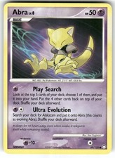 Abra 69/123 Common Mysterious Treasures Pokemon LP