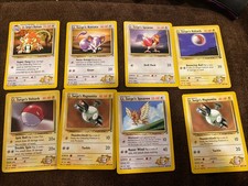 Pokemon Lot (8) Lt. Surge’s Pokemon Gym Heroes