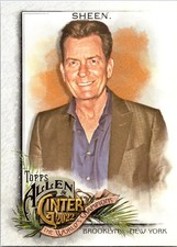 2022 Topps Allen & Ginter #292 Charlie Sheen