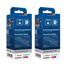 2 x Bosch Siemens NEFF Entkalkungstabletten 0...