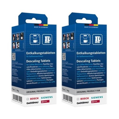 2 x Bosch Siemens NEFF Entkalkungstabletten 00312574 (TZ60002 TCZ6002 00312453)