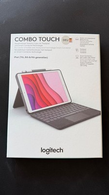 Logitech Combo Touch Tastatur-Case für iPad 7/8/9 Gen OVP