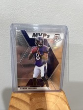 Lamar Jackson 2020 Panini Mosaic MVPs No. 296 Baltimore Ravens