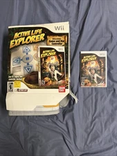 Active Life Explorer Controller Mat and Game New in Open Box For Nintendo Wii