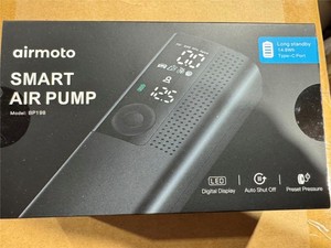 Gonfleur pneumatique Airmoto Portable Air Compresseur - Air Pompe pour pneus de voiture avec Digi