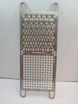 M&M Manufacturing Vintage Metal Cheese or Veggie Grater Shredder