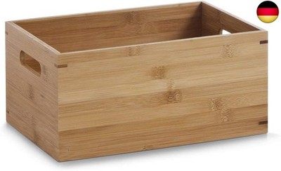Zeller 13340 Aufbewahrungskiste, Bamboo, ca. 30 x 20 x 14 cm, Sonstige