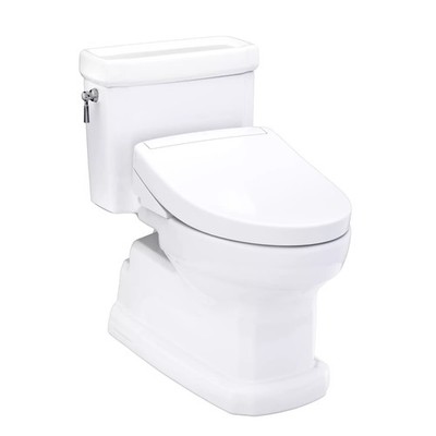 TOTO GUINEVERE 1.28 GPF MW9743446CEFG#01 Heated Auto Clean Toilet & S5 Washlet