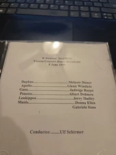 CD Lot 1 - Lot of 5 Live Opera Recordings - Rare MET Recordings, New York -