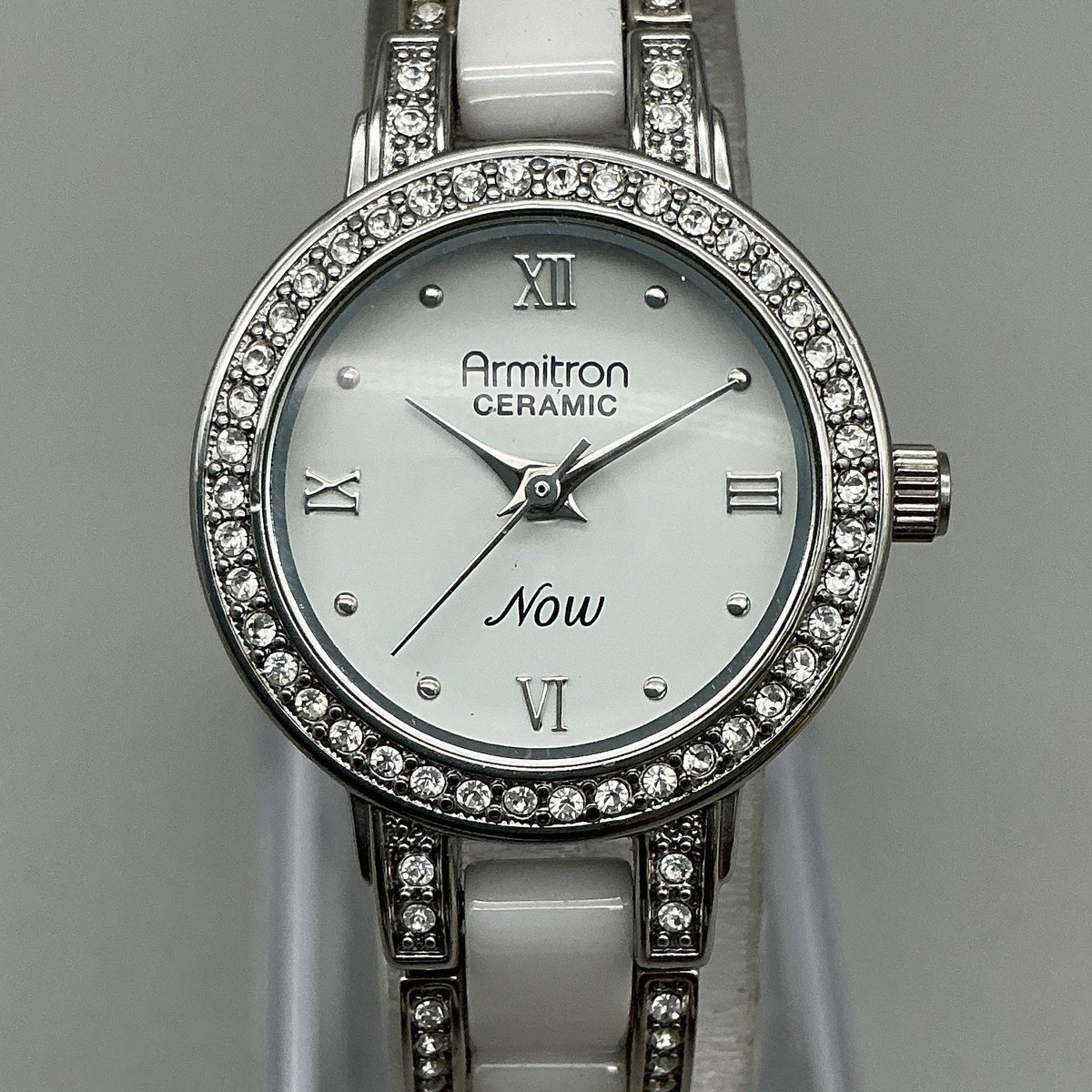 Armitron Now Womens Watch 24mm Ceramic Crystals 763/3919SV  display picture 3