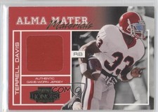 2001 Playoff Honors Alma Mater Materials Terrell Davis #AM-5 HOF 0q5