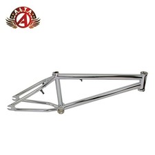ALTA 20" BMX Freestyle Chromoly Frame Chrome  Finish – Custom Street/Park Build.