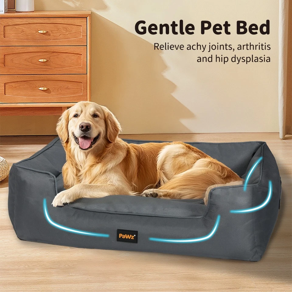 Pawz Waterproof Pet Dog Calming Bed Pet Sofa Orthopaedic Removable Washable - image 3 of 4