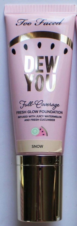 Too Faced Dew You Foundation Snow Tutti Frutti Full Coverage Fresh Glow Hydratin - Image 2 of 4