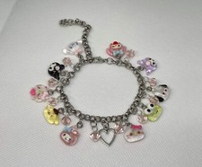  Hello Kitty    Friends Charm Bracelet Anime Sanrio Single Chain   You Pick 